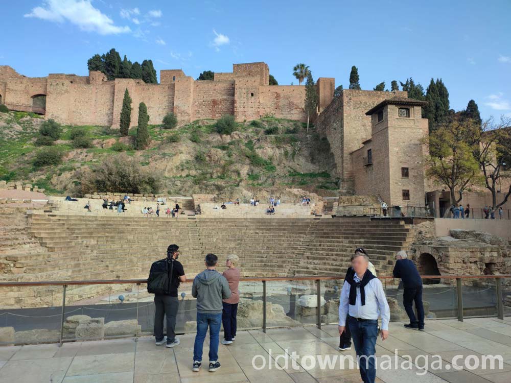 The Alcazaba in Málaga